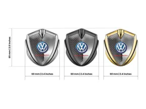 VW Insignia De Logo 3D Fuerza Variable 3D Escudo